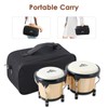 EastRock Bongo Drum 4” and 5” Set for Adults Kids