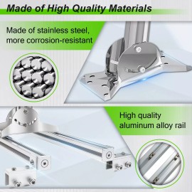 Ybervont Adjustable Starlink Gen 3 Roof Mount, Ybervont Stainless Steel  Mounting Kit