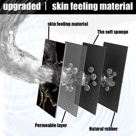 Bath Mat Rug-Gold Black Marble Pattern Rubber Non Slip Quick Dry Super Absorbent Thin Bathroom Rugs Fit Under Door Washable Bathroom Floor Mats-Shower Rug for in Front of Bathtub,Shower Room,Sink