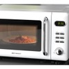 Emerson MWR7020W Compact Countertop Microwave Oven with Button Control, LED