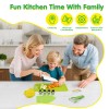Vvsbpl 36Pcs Kids Knife Set for Real Cooking, Montessori Kitchen