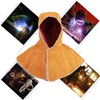 Breathable Cowhide Welding Shawl Hat Anti Spatter Heat Insulation Electric