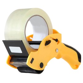 Dispensador de Cinta Corte Rápido y Claro Estructura de 3 Puntos Cortador de Cinta de Embalaje Profesional, Fácil Reemplazo de Cinta, Uso Seguro, Portátil para la Sala de Estudio