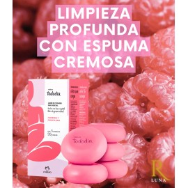 Natura Caja 5 Jabones Tododía Natura Frambuesa Y Pimienta Rosa