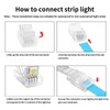 RGBZONE 32.8ft 5 Pin RGBW Extension Cable Wire and 5