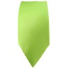 Slim TigerTie Satin Plain Colour Silk Tie in different colours