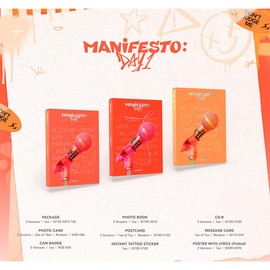 Big Hit Entertainment Enhypen Manifesto Day 1 3rd Mini Album M Assorted 155 x 215 x 20 mm (CMDC11739)