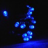 JnDee Safe Voltage 200 Bright LEDs 20M Blue Christmas Fairy