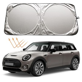 XHRING Car Windshield Sun Shade Sunshade for Mini Cooper Cooper S Clubman Countryman Paceman Roadster Coupe JCW R56 R60 R57 R53 F56 F60 F57 Accessories Car Front Window Sun Shield 2002-2024 2025