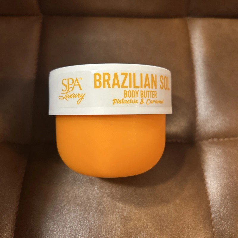 Spa Luxury Brazilian Sol Body Butter Pistachio & Caramel 6oz