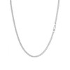 Cuban Link Curb Chain Necklace Men Thin Chains 925 Sterling Silver Layering Necklace