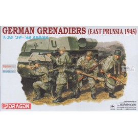 Dragon DML6057 1:35 Dragon German Grenadiers East Prussia 1945 Figure Set