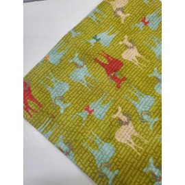 BasicGrey Basic Grey Fabric Christmas Deer Moda Holiday Sew Quilt Seasonal FAT QUARTER