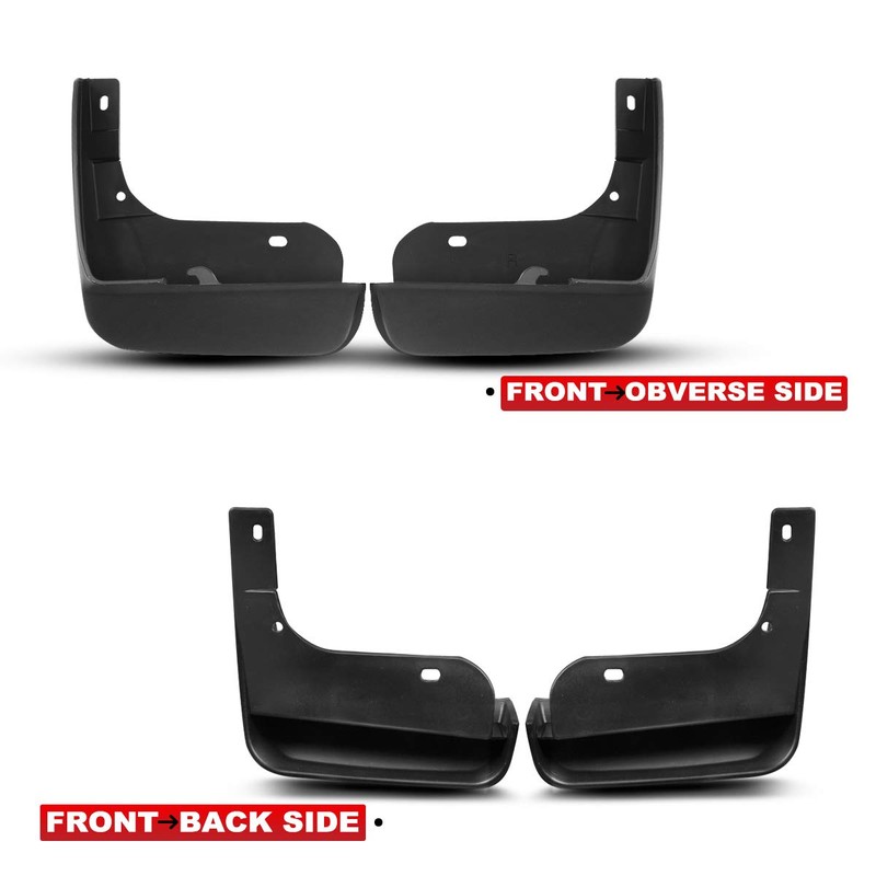 A-Premium Splash Guards Mud Flaps Mudguards Compatible with Honda Accord