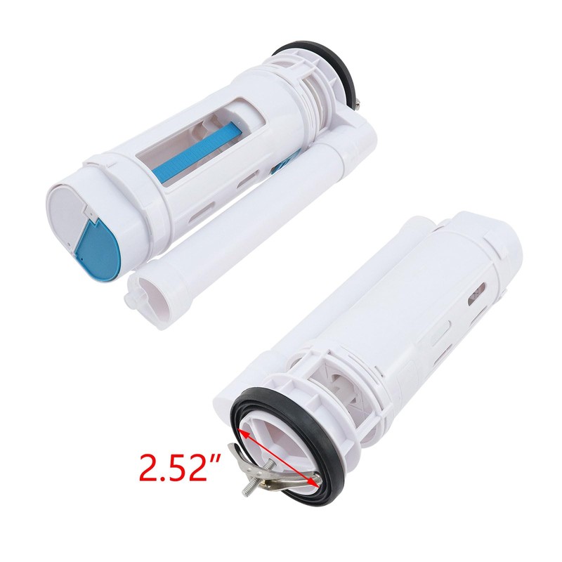 T Tulead Toilet Push Button Valve Replacement Flush Toilet Dual