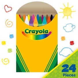 Eureka Crayola Let Your Colors Shine Classroom Bulletin Board Set for Teachers, 24 Pieces