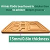 Armas Kodu Bamboo Bead Board for Jewelry Bracelet Necklace Making,