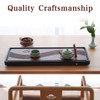 JIKUGO Bamboo Tea Tray Home Office Japanese Tea Set Tea