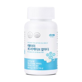 Atomy Calcium Magnesium Vitamin D Wooseul Atomy Atomy Ministry of Food and Drug Safety Certification Health Functional Food Bone Osteoporosis / 애터미 칼슘 마그네슘 비타민D 우슬 아토미 에터미 식약처 인정 인증 건강 건강기능식품 뼈 골다공증