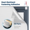 Portable Blackout Curtains 120"×60", Strong Hook and Loop Tape Strips