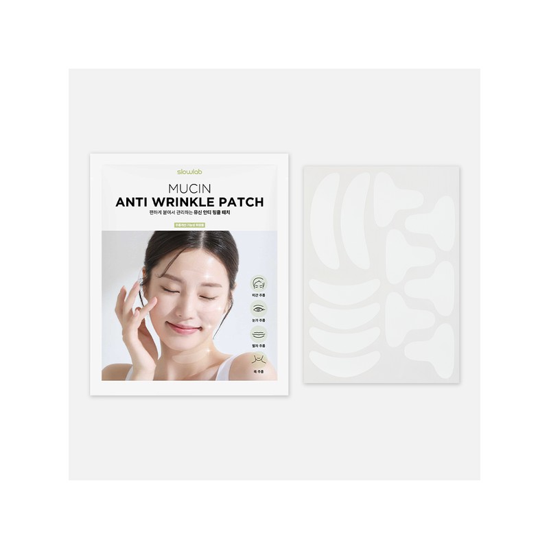 Slow Lab [슬로우랩]식물성 뮤신 안티링클 주름 패치 링클패치 3매입 [Slow
