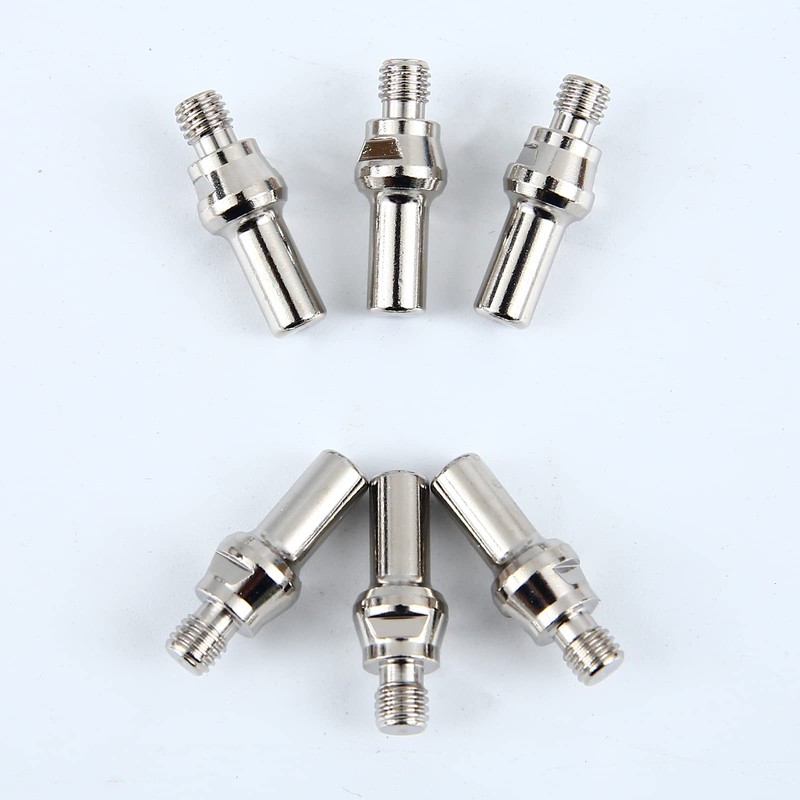 CZlewan 45pcs Electrode Shield Cap Flat Tip Stand Off Fit