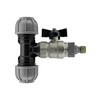mdpe Compression Water Supply Pipe Fitting to Metal Butterfly Valve-Universal