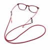 ZooooM ZM-KAWAMEGA Leather Simple Glasses, Sun Glasses, Chain, Glasses, Strap,