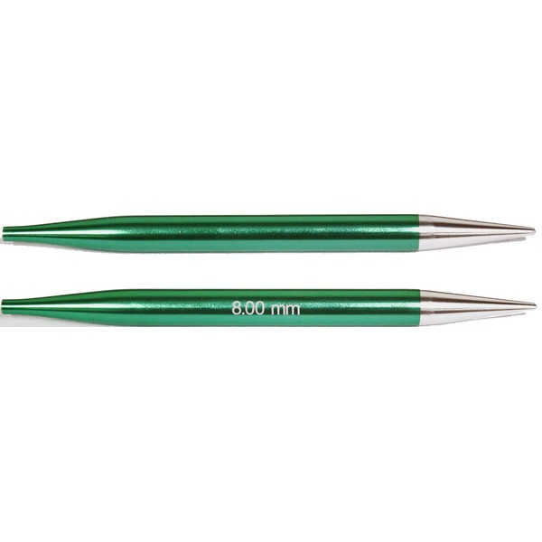 KnitPro KP47510 Zing: Knitting Pins: Circular: Interchangeable: Normal: 8.00mm, Aluminium,