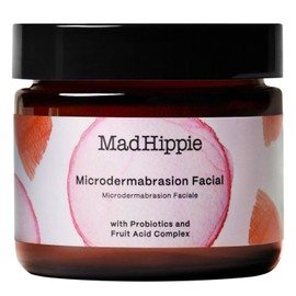 Mad Hippie Microdermabrasion Facial - Exfoliating Face Scrub with Probiotics + AHA Fruit Acid Complex Light Citrus Fragrance 2.1 Fl Oz / 매드 히피 마이크로더마브레이션 페이셜 - 프로바이오틱스 + AHA 과일 산 복합체로 각질 제거 페이스 스크럽 가벼운 시트러스 향 2.1 Fl Oz