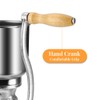 Manual Grain Grinder, Hand Operated Corn Grain Mill Grinder, Table