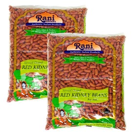 Rani Red Kidney Beans, Light 4lbs Pack of 2, 8lbs (128oz) Total ~ Bulk All Natural | Vegan | Gluten Friendly | NON-GMO | Raj Mah