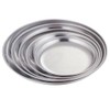 AG Market Round Plate, 6.3 inches (16 cm), 18-0 Stainless