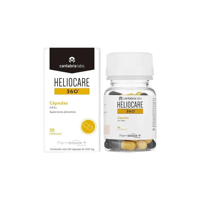 Protector solar CANTABRIA LABS HELIOCARE 360° en capsulas 30 g