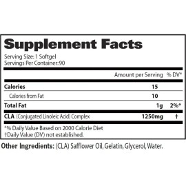 Gat Sport Cla 1250 Mg 90 Capsulas Sf Cl1 Sabor Sin sabor