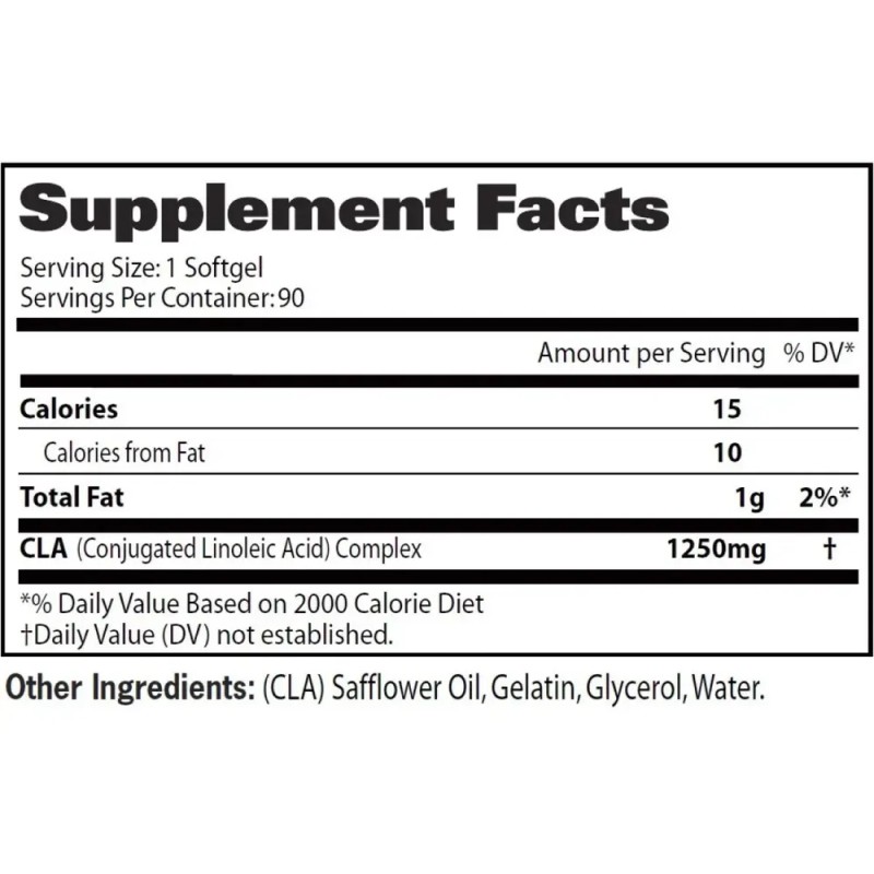 Gat Sport Cla 1250 Mg 90 Capsulas Sf Cl1 Sabor