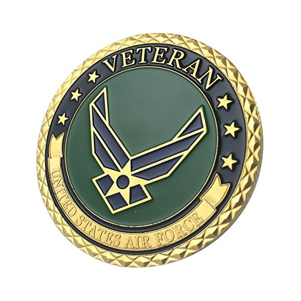 United States Air Force Veteran /Usaf-gp Challenge Coin 1100#