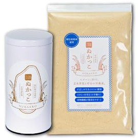 Special Cultivated Rice: Eating Rice Bran Bran 5.3 oz (150 g) (Includes Aluminum Can and Spoon for Tabletop)