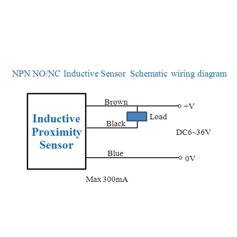 5 Pcs PS-05N INDUCTIVE Fotek Proximity Sensor Switch 5mm NPN