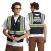 A-KSAFETY High Visibility Security Vest for Security Guards, Safety Workers,