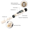 Water Tester 2 in 1 Detachable Probe Design ABS LCD