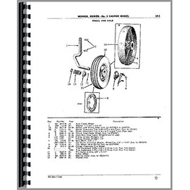 Parts Manual John Deere 5 Sickle Bar Mower pc466