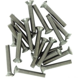 M2 (2mm x 30mm) Slot Raised Countersunk Machine Screw (Bolt) - Stainless Steel (A2) (Pack of 20)