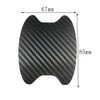 Universal 3D Carbon Fiber Stickers Car Door Handle Paint Scratch