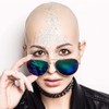 CCZAILAI 2 Sets Latex Bald Cap Makeup Bald Head Wig