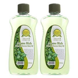 Innobella Aroma Rich Body Oil Mugwort 465ml 2pcs / 이노벨라 아로마 리치 바디오일 쑥 465ml 2개
