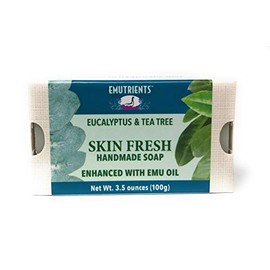 Montana Emu Ranch - Skin Fresh Handmade Soap 3.5 Ounce Bar - Made with Eucalyptus, Tea Tree, and Cajeput Oils