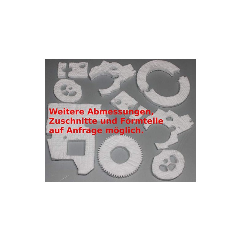 HeWaTherm Ceramic Fibre Mat Bio-Soluble 500 x 610 mm (500