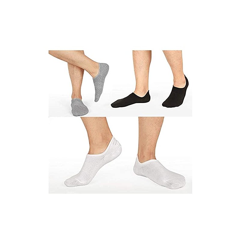 Invisible No Show Cotton Ankle Socks | 10 Pairs |