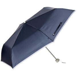 Pink Rate 10002607 Plain Folding Umbrella, Ribs, 21.7 inches (55 cm), Girls,, navy